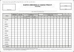 Karta ewidencji czasu pracy ROCZNA / A4 kpl-10 szt [Pu/Zo-95]