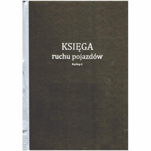 ksiega-ruchu-pojazdow-pu-krp-1-twarda-oprawa